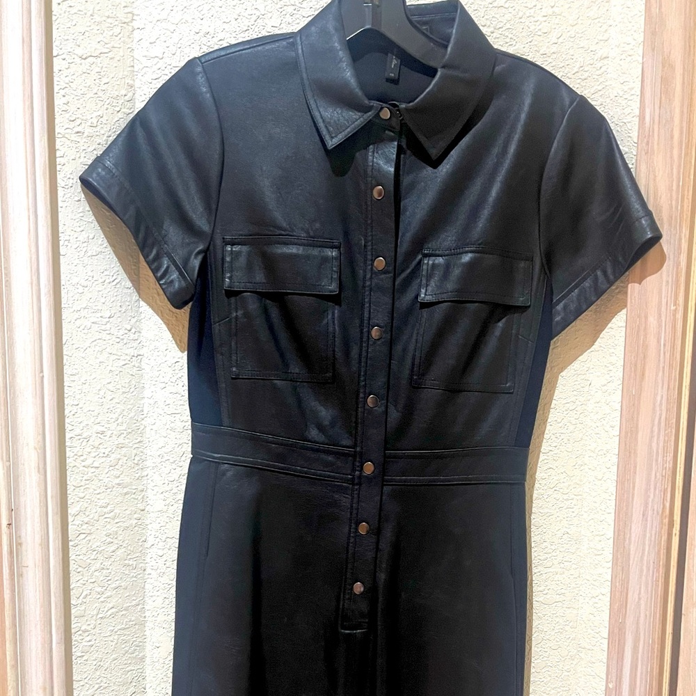 LEATHER DRESS